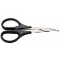 Light Duty Stainless Steel Scissors -- 5-1/2′ Curved w/Lexan Handles, All Scales, Excel Hobby Blades Corp. 55533
