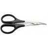 Light Duty Stainless Steel Scissors -- 5-1/2′ Curved w/Lexan Handles, All Scales, Excel Hobby Blades Corp. 55533