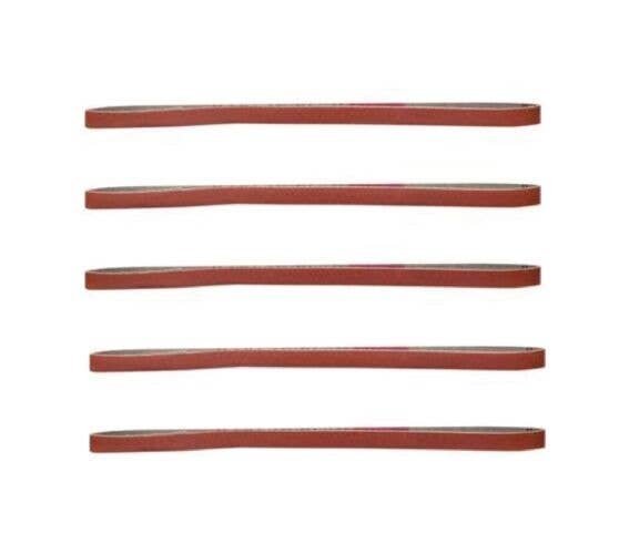Replacement belts for sanding sticks -- 600 Grit (black) pkg(5), Carded (Use w/, All Scales, Excel Hobby Blades Corp. 55684