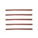Sanding Stick & Belts -- 80 Grit Sanding Belts (gray) pkg(5), Carded, All Scales, Excel Hobby Blades Corp. 55685