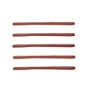 Sanding Stick & Belts -- 80 Grit Sanding Belts (gray) pkg(5), Carded, All Scales, Excel Hobby Blades Corp. 55685
