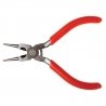 Spring Loaded Soft Grip Pliers -- 5-3/16′ Round Nose with Side Cutters, All Scales, Excel Hobby Blades Corp. 55593
