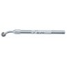 Aluminum Handle Pounce Wheel -- Carded With 7/16′ Tip (14 Teeth/Inch), All Scales, Excel Hobby Blades Corp. 30607
