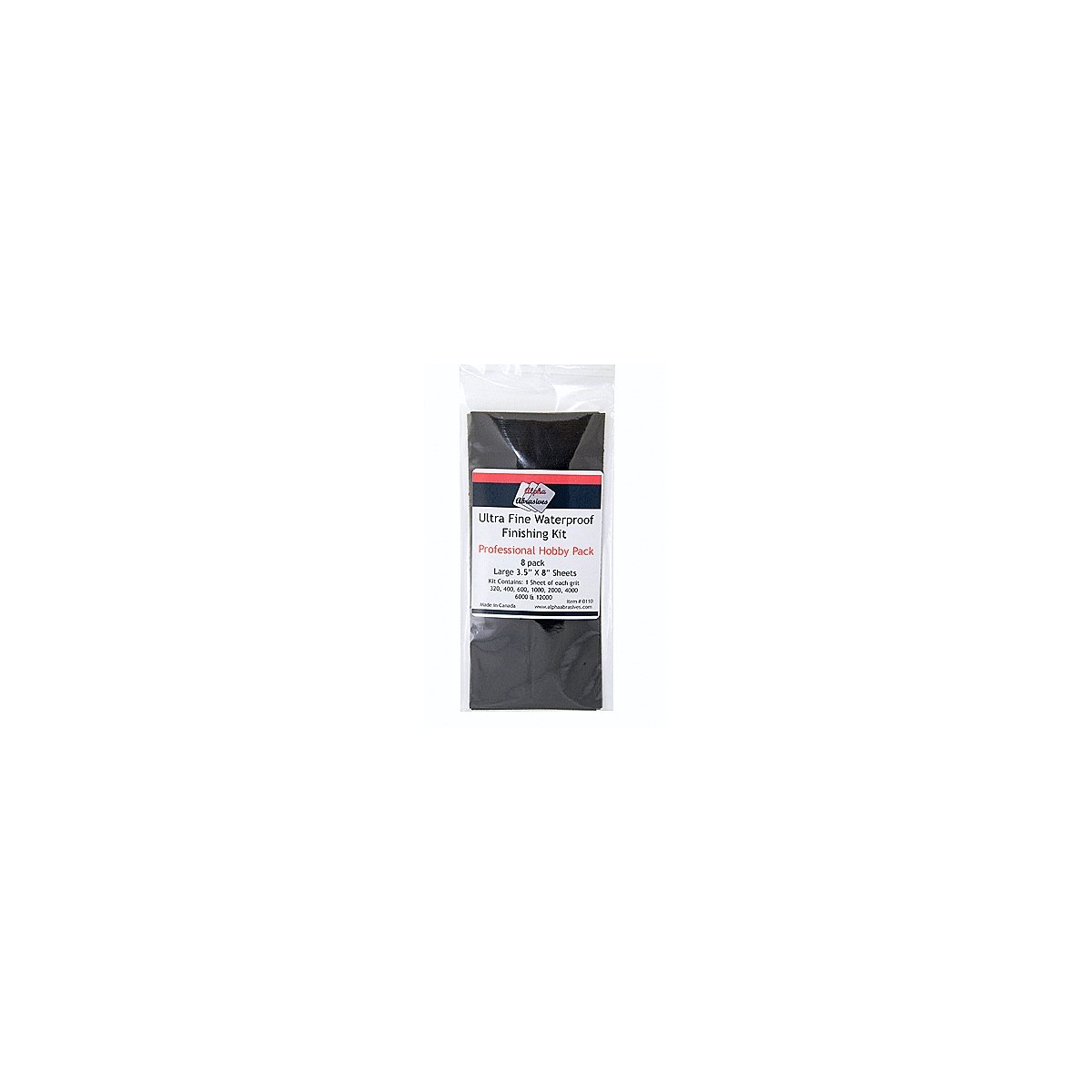 Ultra Fine Waterproof Finishing Kit -- Medium to Superfine (400-, 600-, 1000-, 20, All Scales, Profile Accessories Inc. 110
