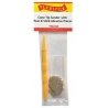 Cone-Tip Sander -- 400 Grit Abrasive Pieces (10) & Handle, All Scales, Profile Accessories Inc. CS400