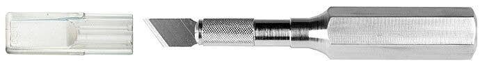 K6 Heavy Duty Hex Aluminum Handle Knife -- Carded w/Safety Cap, All Scales, Excel Hobby Blades Corp. 16006