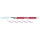 K18 Grip-On Non-Roll Soft Handle Knife -- Carded w/Safety Cap & (5) 20011 Blade, All Scales, Excel Hobby Blades Corp. 19018