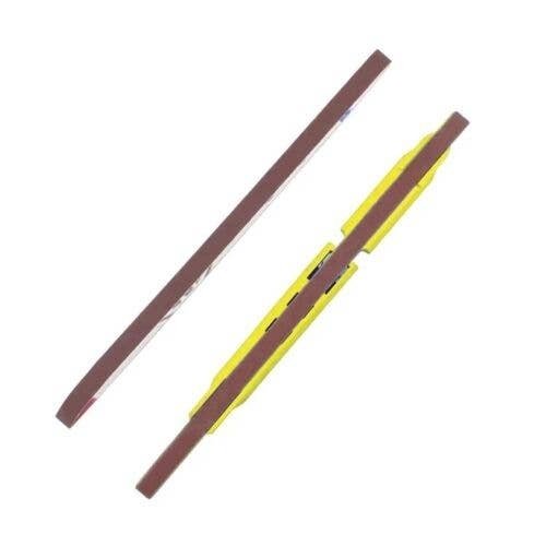 Sanding Stick with 2 Belts -- 400 Grit (yellow), All Scales, Excel Hobby Blades Corp. 55725