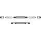 Double-Ended Pin Vise -- With 2 Double-Ended Collets, All Scales, Zona Tools 37145