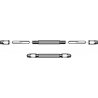 Double-Ended Pin Vise -- With 2 Double-Ended Collets, All Scales, Zona Tools 37145