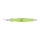 K26 Fit Grip Knife -- With 11 Blade and Safety Cap (green), All Scales, Excel Hobby Blades Corp. 16027