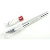 K2 Medium Duty Round Aluminum Handle Knife -- Tubed w/Safety Cap & (5) Assorted, All Scales, Excel Hobby Blades Corp. 19102