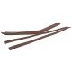 1/2′ Sanding Stick Cloth Back Sanding Strip Assortment -- Includes 2 Each of 37785, 37786, 37, All Scales, Zona Tools 37782