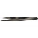 Stainless Steel Tweezers -- 4-3/4′ Sharp Pointed, Carded, All Scales, Excel Hobby Blades Corp. 30412