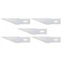 Spare Straight Blades -- Fits Knife Handle 272-170540 pkg(5), All Scales, Faller Gmbh 170541