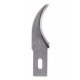 Medium & Heavy Duty Replacement Blades (Fit K2, K5 & K6 Handles) -- Concave Car, All Scales, Excel Hobby Blades Corp. 20028