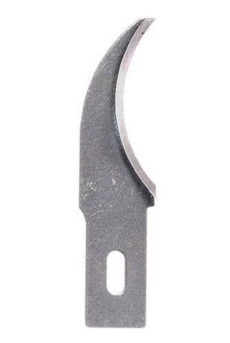 Medium & Heavy Duty Replacement Blades (Fit K2, K5 & K6 Handles) -- Concave Car, All Scales, Excel Hobby Blades Corp. 20028