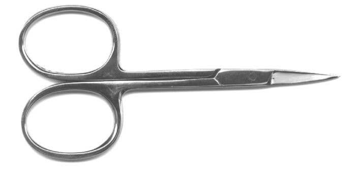 Light Duty Stainless Steel Scissors -- 3-1/2′ Straight, Carded, All Scales, Excel Hobby Blades Corp. 55615