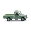 1954-1958 Land Rover Long-Wheelbase Pickup Truck - Assembled -- Green, HO, Wiking 10701