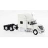 2010 International Lonestar Sleeper-Cab Semi Tractor - Assembled -- White, HO, Brekina Automodelle 85827