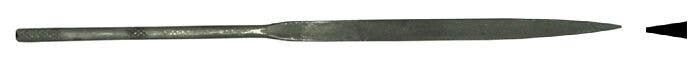 5-1/2′ Long, Cut 2 Needle Files -- Flat File, Carded, All Scales, Excel Hobby Blades Corp. 55603