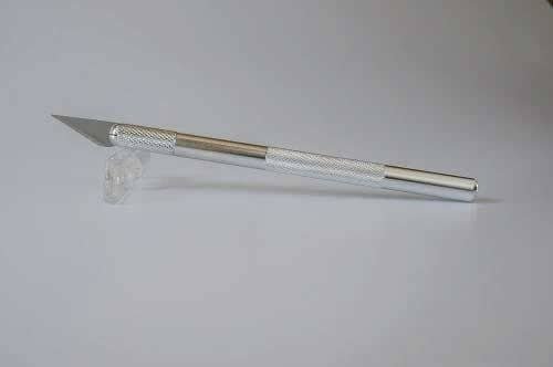 Precision Craft Knife -- Aluminum Handle with 11 Blade, All Scales, Evergreen Scale Models 71100