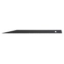 Large Saber Saw Replacement Blade -- Push Style, 24 TPI, .022` Kerf, 4-1/4` Long, Fits Handle, All Scales, Zona Tools 36458