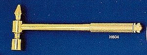 Hammer/Screwdriver Set -- One Hammer, Four Screwdrivers, All Scales, Mascot Precision Tools 604