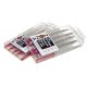 Diamond File 5-Piece Set w/Case -- Flat Shapes, All Scales, Zona Tools 37354