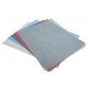 3M Wet/Dry Polishing Paper Assortment -- 8-1/2` x 11` Pack of 6, All Scales, Zona Tools 37948