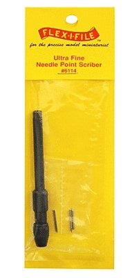 Needle Point Scriber -- Ultra Fine with 2 Course and 2 Fine Needles Each, All Scales, Profile Accessories Inc. 6114