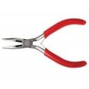 Spring Loaded Soft Grip Pliers -- 5-3/16′ Needle Nose w/Side Cutter, Carded, All Scales, Excel Hobby Blades Corp. 55580