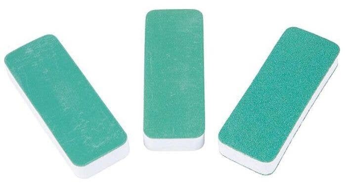 Abrasive Pad 3-Pack -- 2-Sided w/Different Grit on Each Side - 60, 100, 240, 400, 600 & 100, All Scales, Faller Gmbh 170517