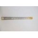 12` Steel Ruler -- Imperial & Metric 1` 25mm Wide, All Scales, Evergreen Scale Models 78100