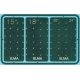 Grab Iron Drill Templates -- 4 Sizes, N, Atlas Model Railroad Co. BLMA57