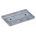 Uncoupler Gluing Jig -- For installing 380-312, 321 & 322 Uncouplers, All Scales, Kadee Quality Products 334