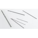 Carbon Twist Drill Bit Assortment Set of 6 -- One each number 50, 56, 60, 65, 70, 76, All Scales, Mascot Precision Tools 86