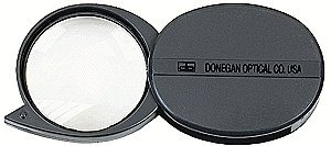 Single Fold Pocket Magnifier -- 3x, All Scales, Donegan Optical Company Inc 903