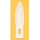 Knife Blades w/Safe Vial for Knife Handles 230-2. 230-5 and 230-9 -- 23, All Scales, Mascot Precision Tools 23