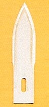 Knife Blades w/Safe Vial for Knife Handles 230-2. 230-5 and 230-9 -- 23, All Scales, Mascot Precision Tools 23