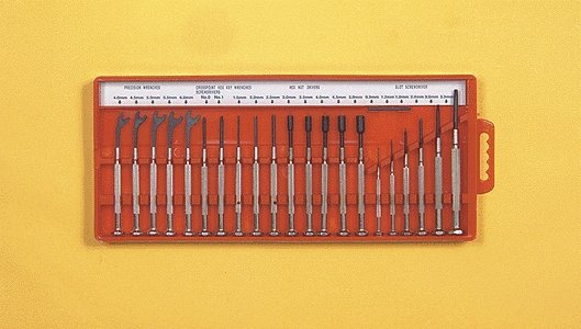 21-Piece Mini Tool Set, All Scales, Excel Hobby Blades Corp. 60008