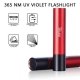 Ultraviolet Light Torch -- 365nm Wavelength UV Light, All Scales, DSPIAE UVT