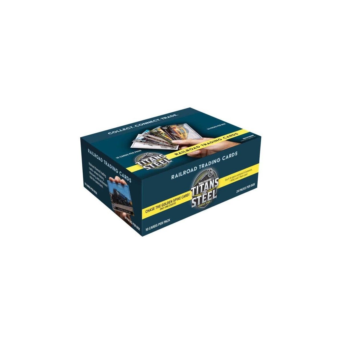 Hobby Box - Titans of Steel(TM) -- Includes 24 Series One Trading Card Packs, All Scales, Walthers Collectibles 1000