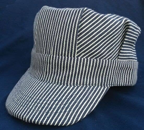 Adult Engineer Cap -- Blue, All Scales, Brooklyn Peddler 8