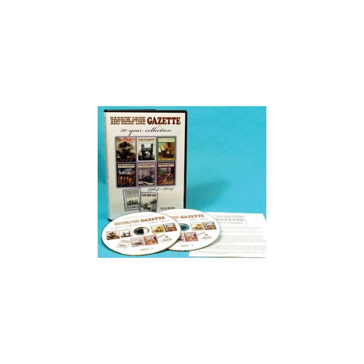 Narrow Gauge & Short Line Gazette USB flash drive -- 50-Year Collection (PC Compatible), All Scales, Hundman Publishing 396