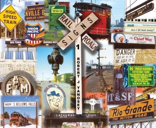Railroad Signs -- Volume 1, Softcover, 96 Pages, All Scales, Morning Sun Books Inc 8096