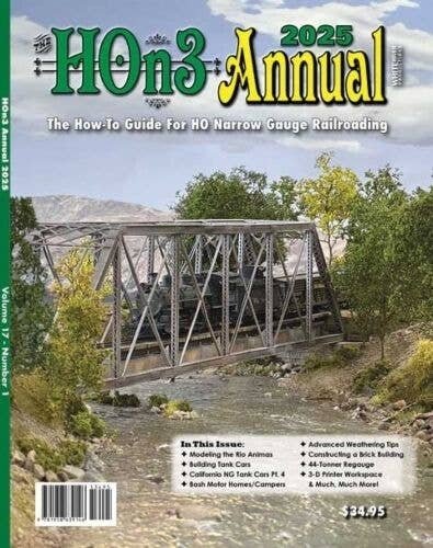 2025 HOn3 Annual -- Softcover, HO, White River Productions HO25