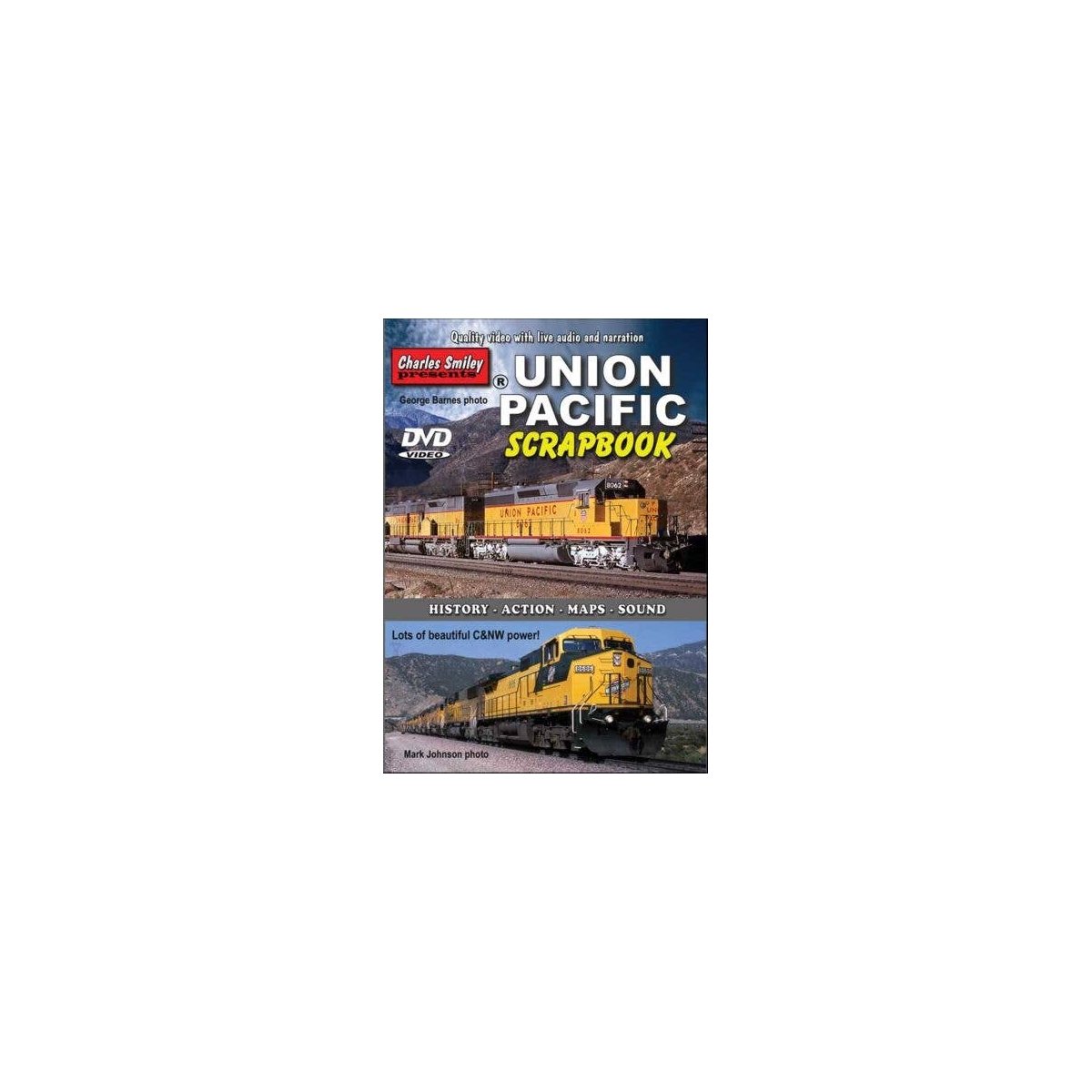 Union Pacific Scrapbook -- 1 Hour, 40 Minutes, All Scales, CHARLES SMILEY VIDEOS 130