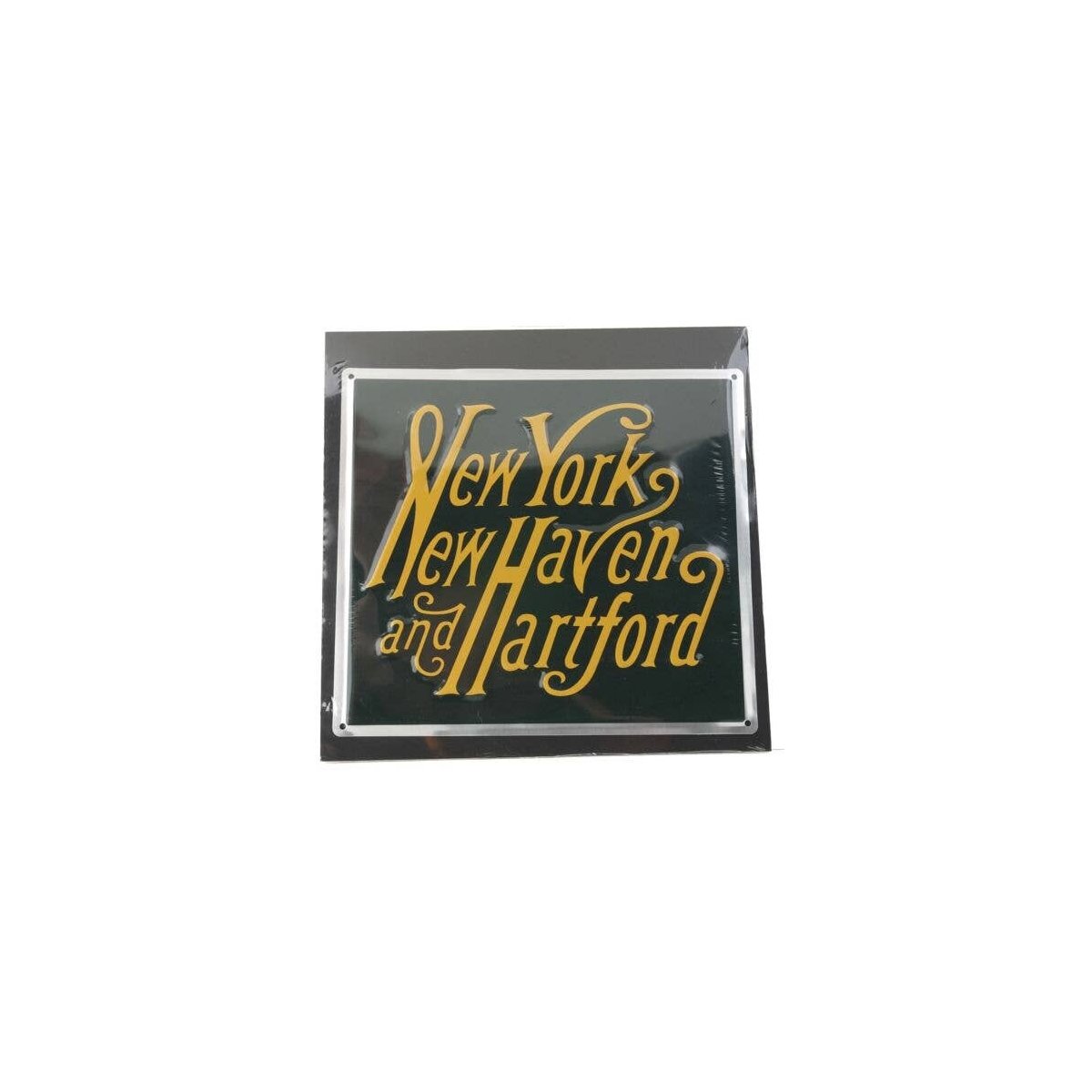 Embossed Die-Cut Metal Sign -- New Haven, All Scales, Microscale Industries Inc 10007