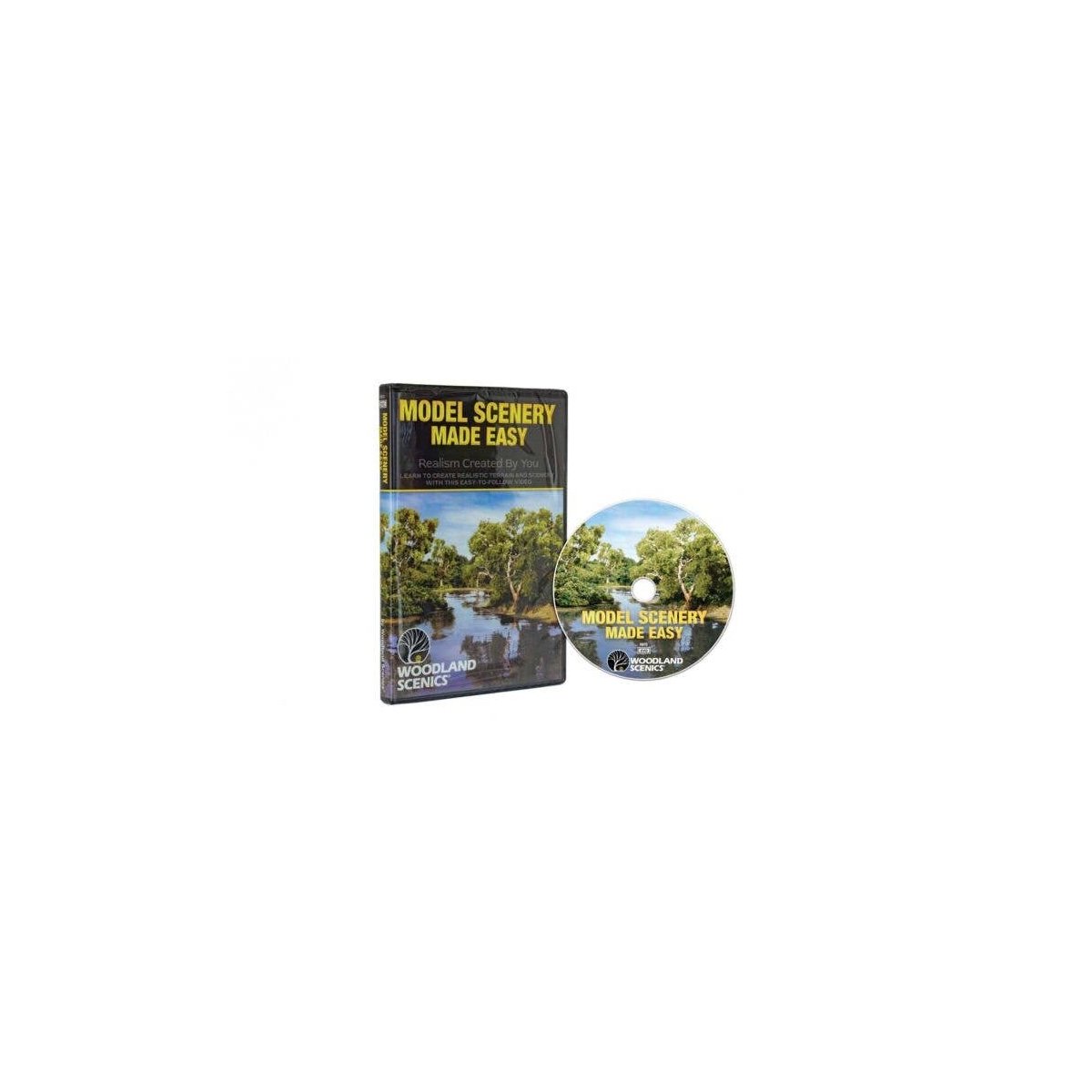 DVD -- Model Scenery Made Easy, All Scales, Woodland Scenics 973